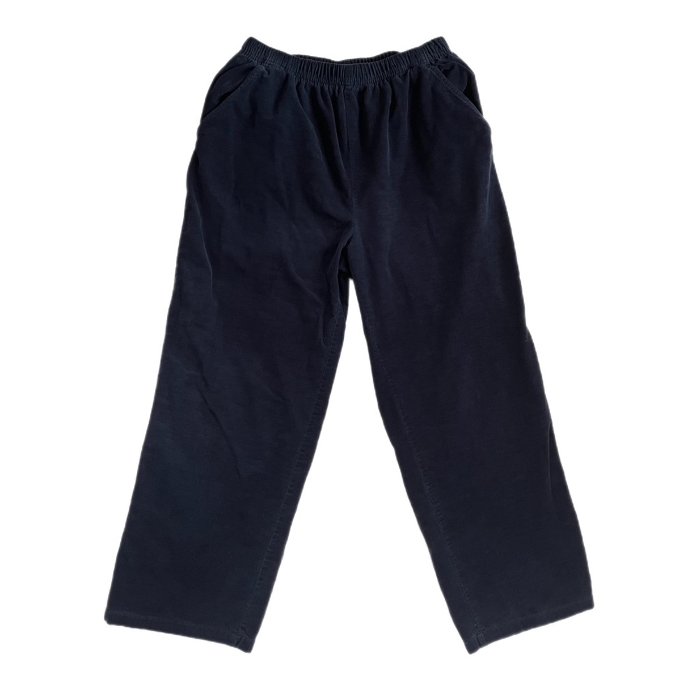 American Sweetheart Vintage Dark Blue Corduroy Pants Size 16 Petite